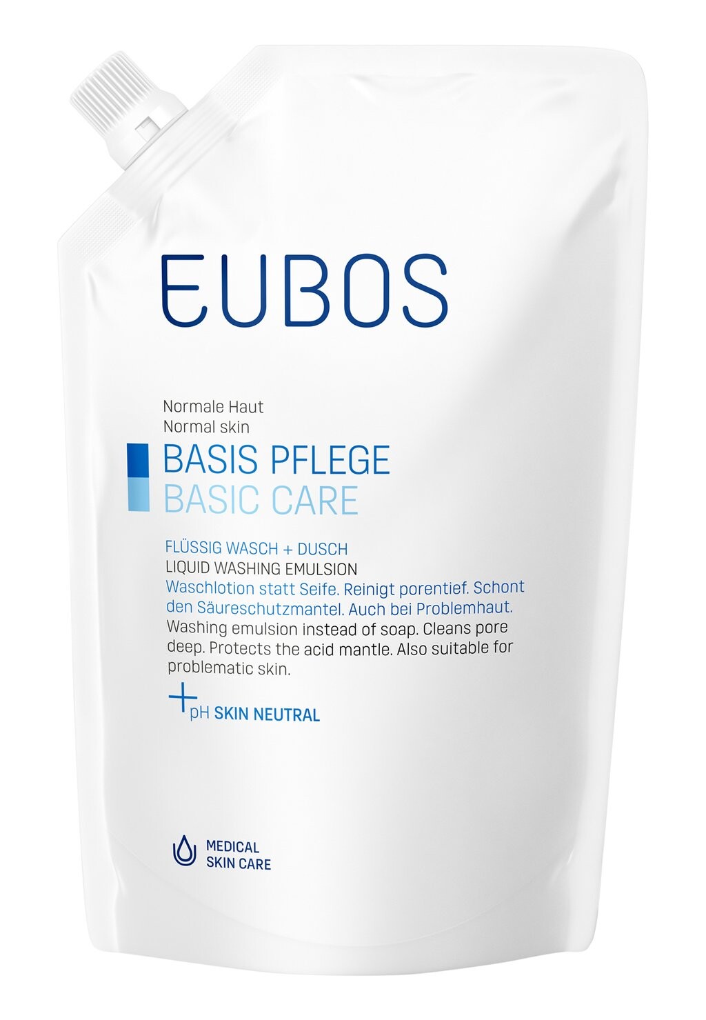 Увлажняющий крем BASIS PFLEGE FLÜSSIG WASCH + DUSCH, NACHFÜLLBEUTEL EUBOS
Увлажняющий крем BASIS PFLEGE FLÜSSIG WASCH + DUSCH, NACHFÜLLBEUTEL EUBOS