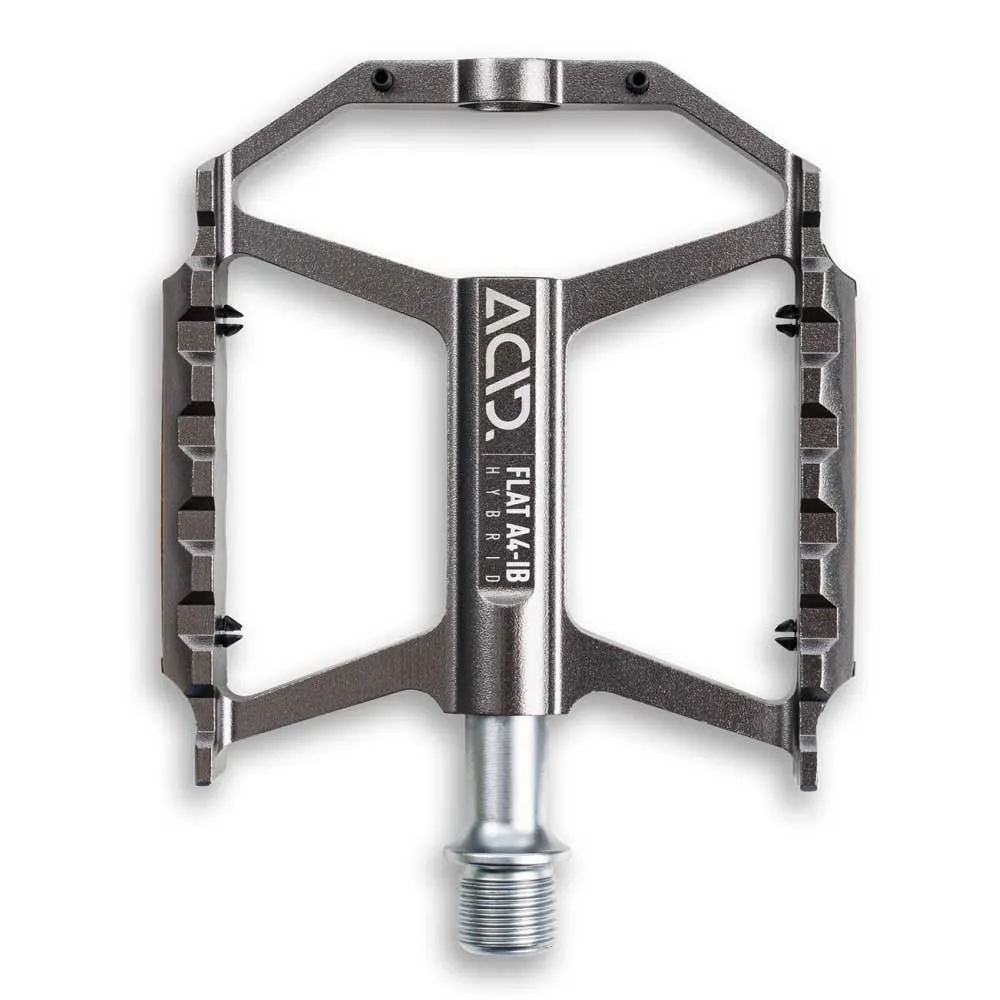 Педали Acid Flat A4-IB Hybrid, серебряный
Педали Acid Flat A4-IB Hybrid, серебряный
