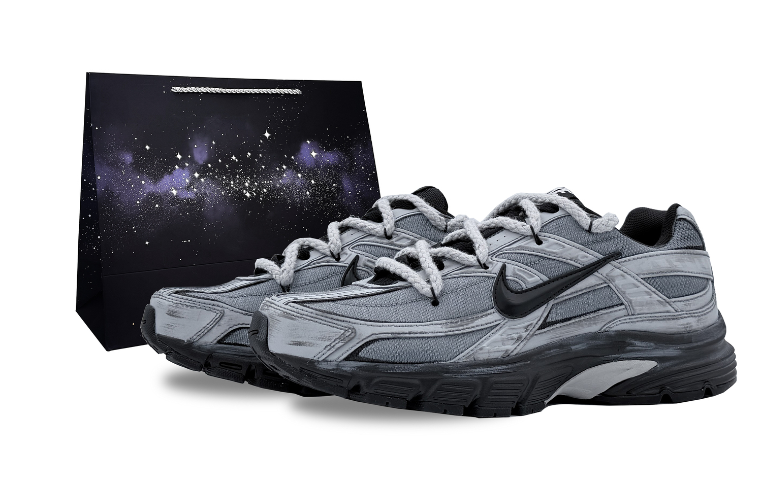 Nike Беговые кроссовки мужские Initiator Abrasion Resistant Slip Resistant Low top черный серый
Nike Беговые кроссовки мужские Initiator Abrasion Resistant Slip Resistant Low top черный серый