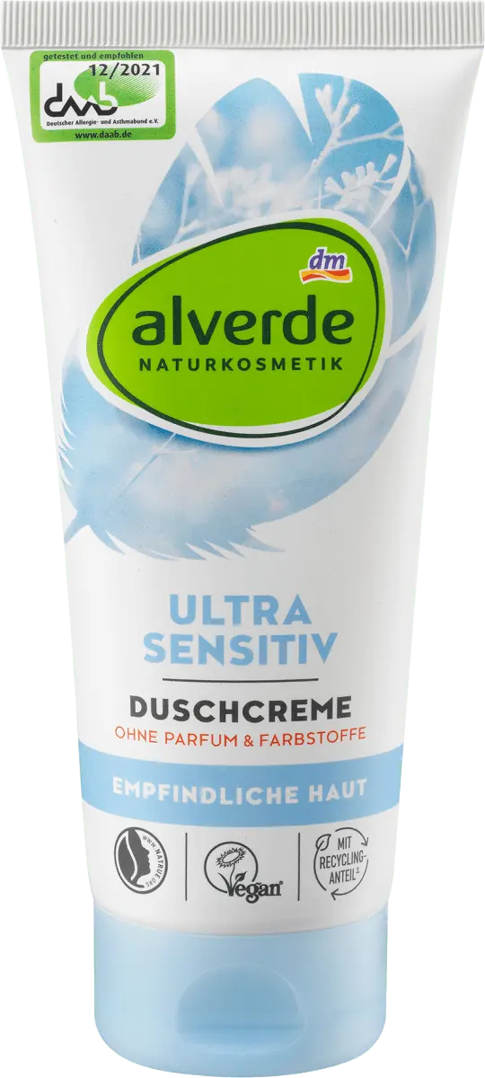 Крем для душа Ультра Сенситив 200мл alverde NATURKOSMETIK
Крем для душа Ультра Сенситив 200мл alverde NATURKOSMETIK