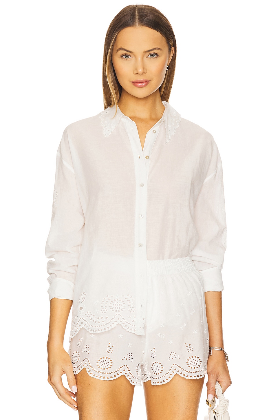 Топ Orsay Loveshackfancy, optic white
Топ Orsay Loveshackfancy, optic white