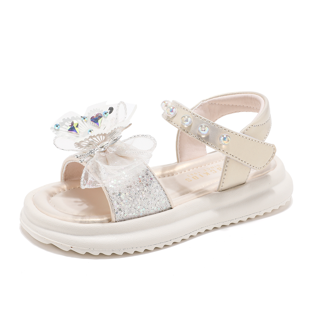 Легкие противоскользящие сандалии с амортизацией для детей ABC KIDS, бежевый
Легкие противоскользящие сандалии с амортизацией для детей ABC KIDS, бежевый