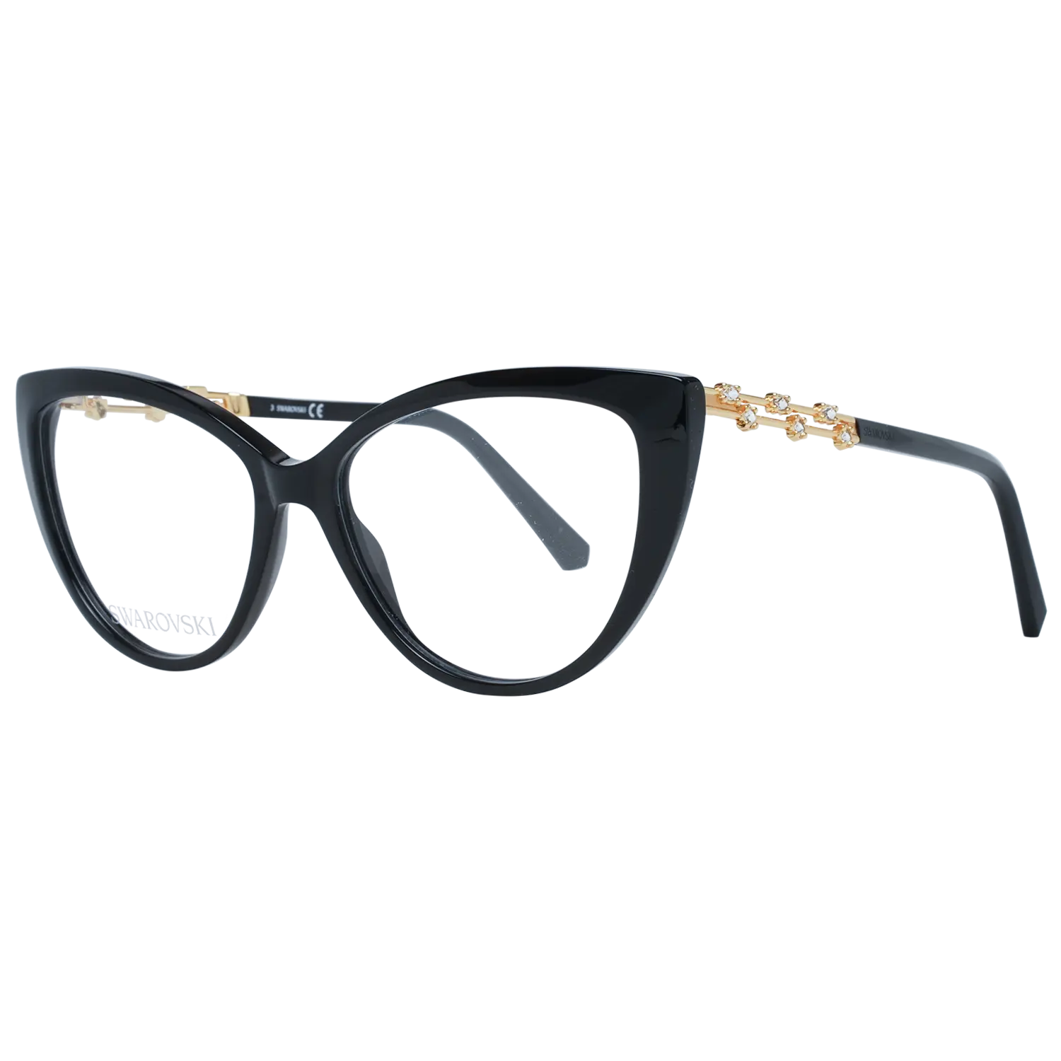 Элегантные дизайнерские очки «кошачий глаз» черного цвета Swarovski, цвет Demo Glasses
Элегантные дизайнерские очки «кошачий глаз» черного цвета Swarovski, цвет Demo Glasses