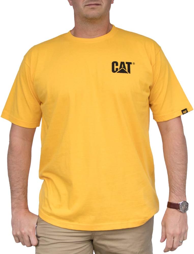 Мужская футболка с коротким рукавом с торговой маркой CAT, Yellow, Желтый, Мужская футболка с коротким рукавом с торговой маркой CAT, Yellow
Мужская футболка с коротким рукавом с торговой маркой CAT, Yellow, Желтый, Мужская футболка с коротким рукавом с торговой маркой CAT, Yellow