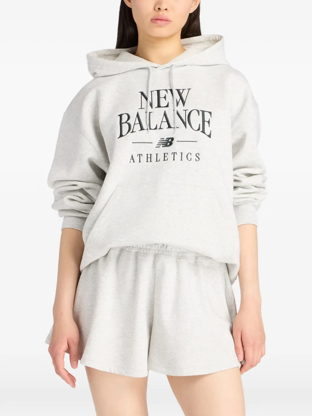 Худи с вышивкой New Balance, серый
Худи с вышивкой New Balance, серый