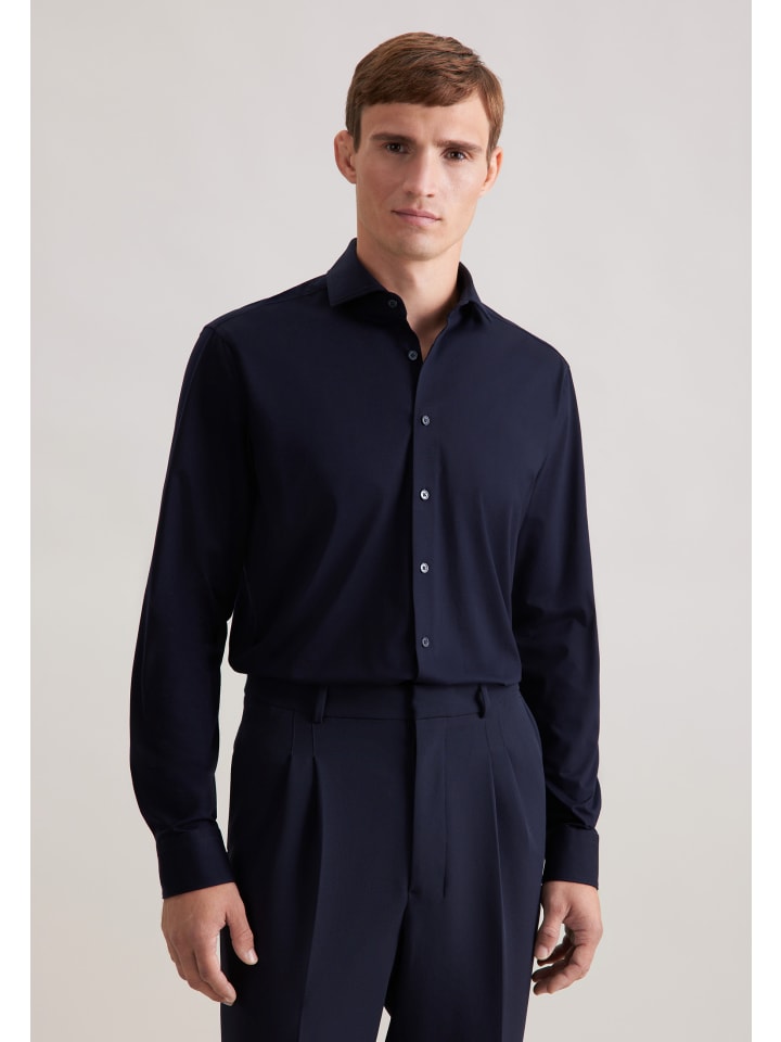 Seidensticker Обычная футболка темно-синего цвета
Seidensticker Обычная футболка темно-синего цвета