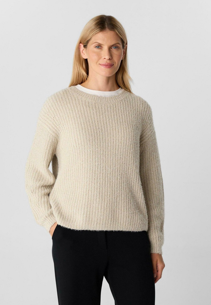 Джемпер comma Jumper, Creme/Off-White
Джемпер comma Jumper, Creme/Off-White