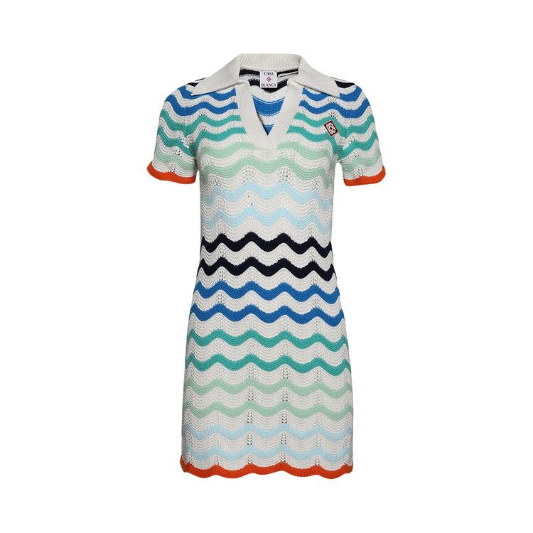 Платье Casablanca Gradient Wave Crochet Dress, Multicolor
Платье Casablanca Gradient Wave Crochet Dress, Multicolor