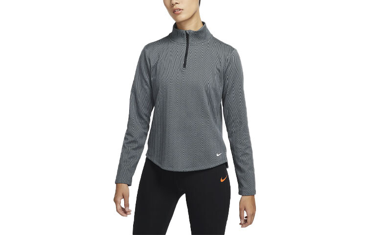 Трикотаж женский дымчато-серый Nike 
Трикотаж женский дымчато-серый Nike