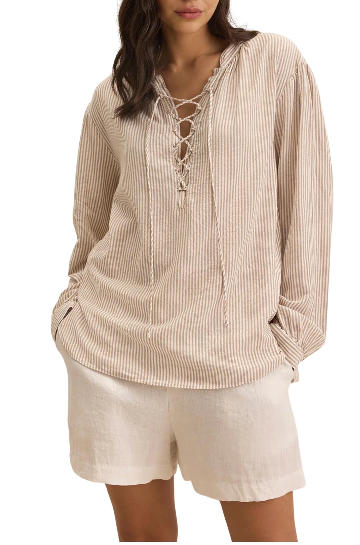 Deara Топ в цвете овсянка Velvet by Graham & Spencer, Oatmeal
Deara Топ в цвете овсянка Velvet by Graham & Spencer, Oatmeal