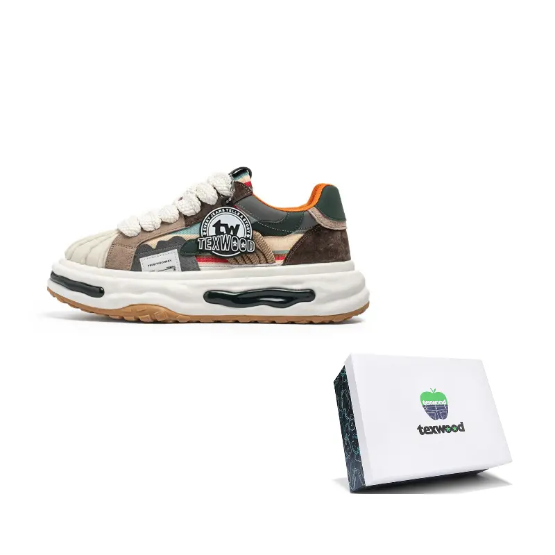 TEXWOOD Скользоустойчивые повседневные низкие кеды мужские коробка - хаки, цвет Khaki
TEXWOOD Скользоустойчивые повседневные низкие кеды мужские коробка - хаки, цвет Khaki