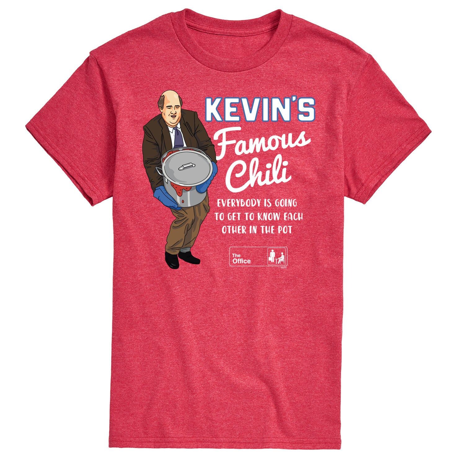 Мужская футболка The Office Kevins Famous Chili Pot Licensed Character
Мужская футболка The Office Kevins Famous Chili Pot Licensed Character