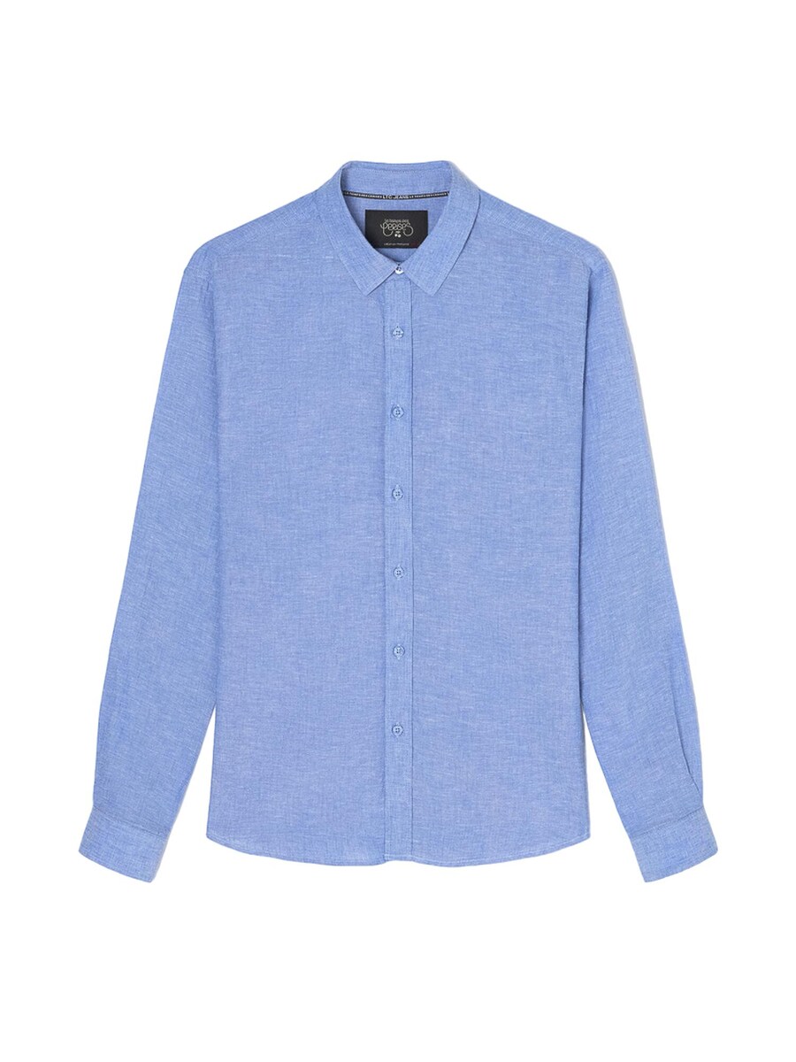 Рубашка на пуговицах классического кроя Le Temps Des Cerises Rodes, синий
Рубашка на пуговицах классического кроя Le Temps Des Cerises Rodes, синий