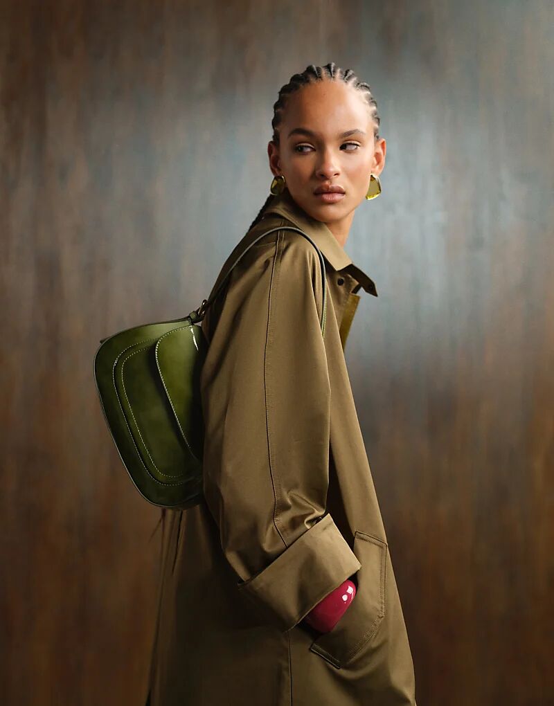 Сумка через плечо ASOS DESIGN с клапаном и эффектом омбре оливково-зеленого цвета
Сумка через плечо ASOS DESIGN с клапаном и эффектом омбре оливково-зеленого цвета