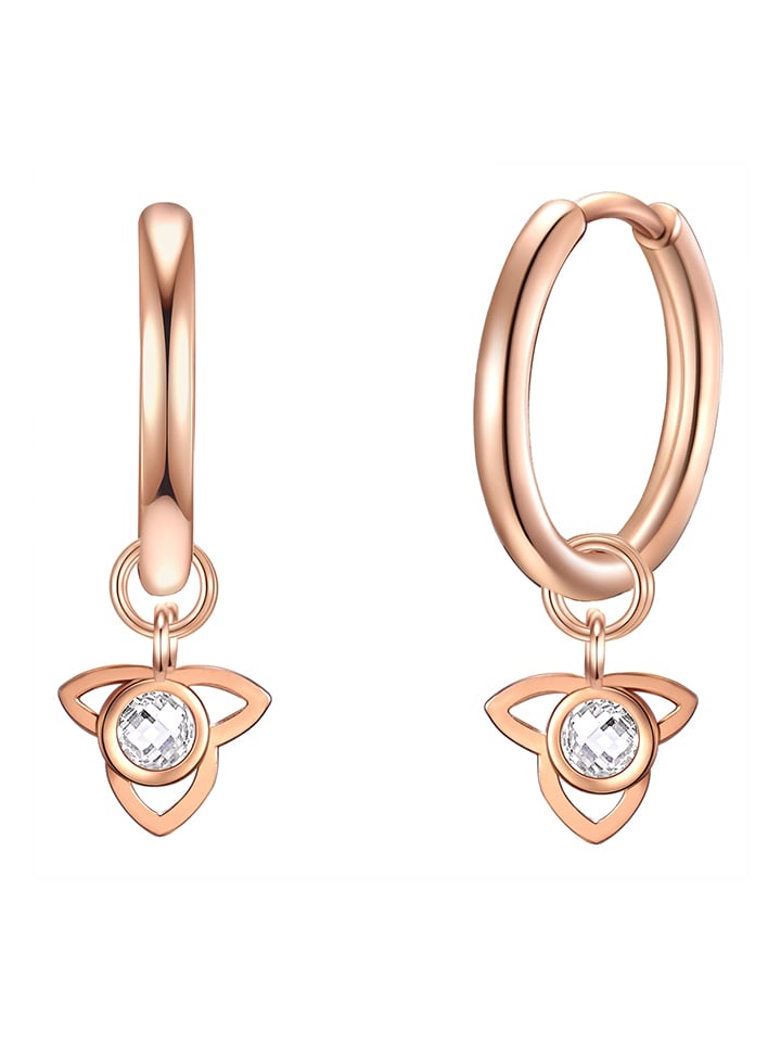 Eastside NY Розовое золото. Серьги-кольца с кристаллами
Eastside NY Розовое золото. Серьги-кольца с кристаллами