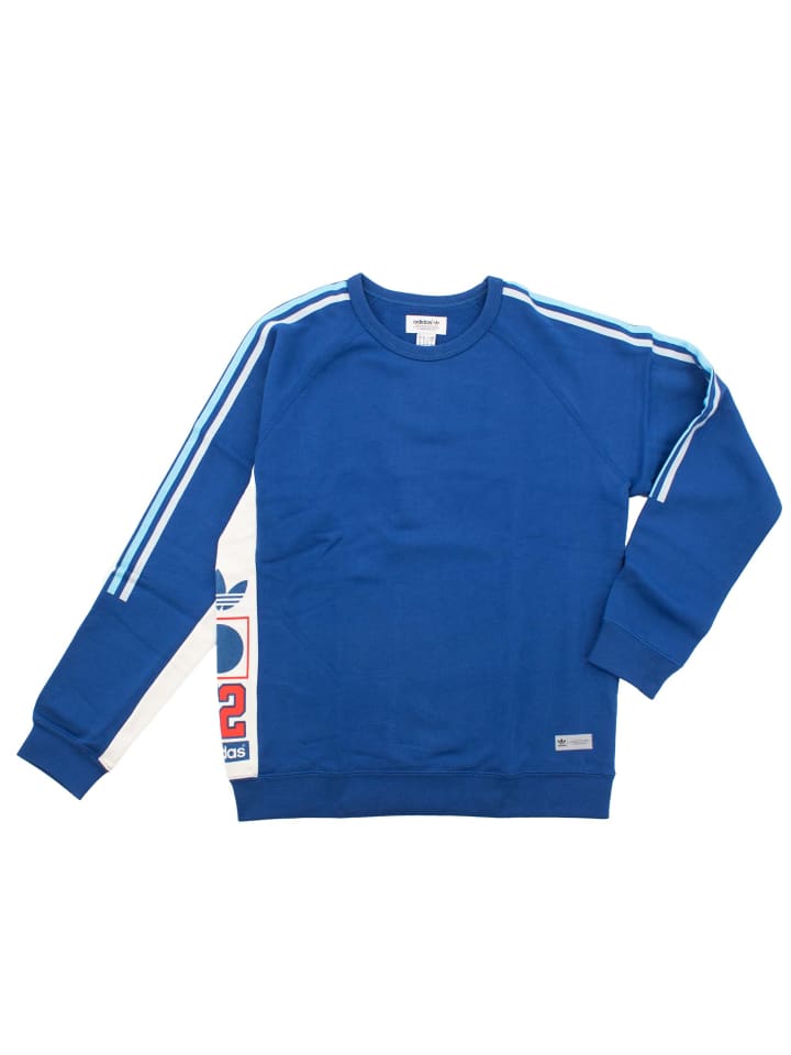 Свитер-пуловер Tech Graphic Crew синего цвета adidas
Свитер-пуловер Tech Graphic Crew синего цвета adidas
