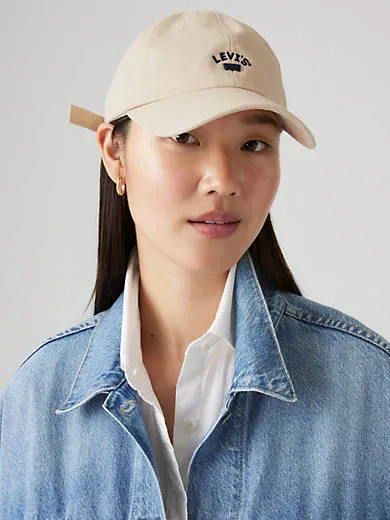 Кепка с логотипом "ленивая девочка" Levi's, белый
Кепка с логотипом "ленивая девочка" Levi's, белый