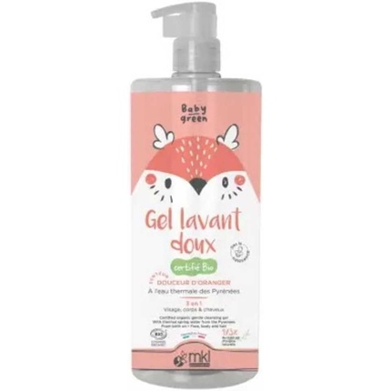 Baby Green Органический нежный очищающий гель 1 л Mkl Green Nature
Baby Green Органический нежный очищающий гель 1 л Mkl Green Nature