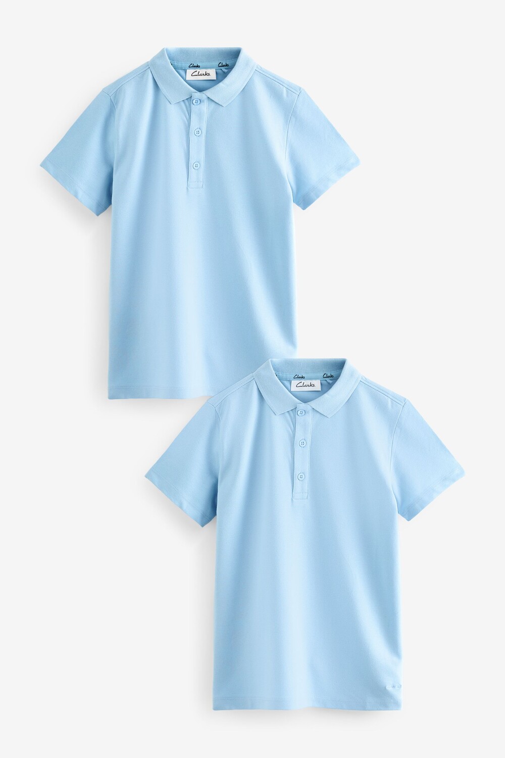 Рубашки поло с коротким рукавом для мальчиков, 2 шт в упаковке Clarks, синий
Рубашки поло с коротким рукавом для мальчиков, 2 шт в упаковке Clarks, синий