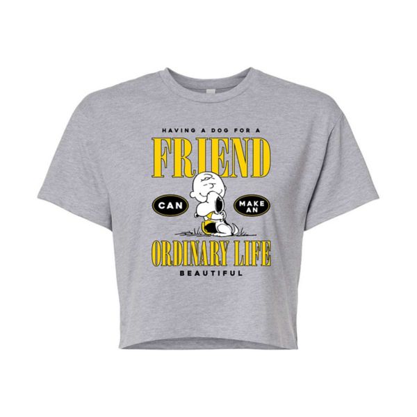 Укороченная футболка с изображением юниоров, у которых есть друг-собака Licensed Character, серый
Укороченная футболка с изображением юниоров, у которых есть друг-собака Licensed Character, серый