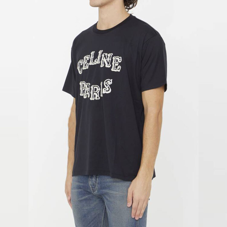 Футболка мужская черная Celine, черный
Футболка мужская черная Celine, черный
