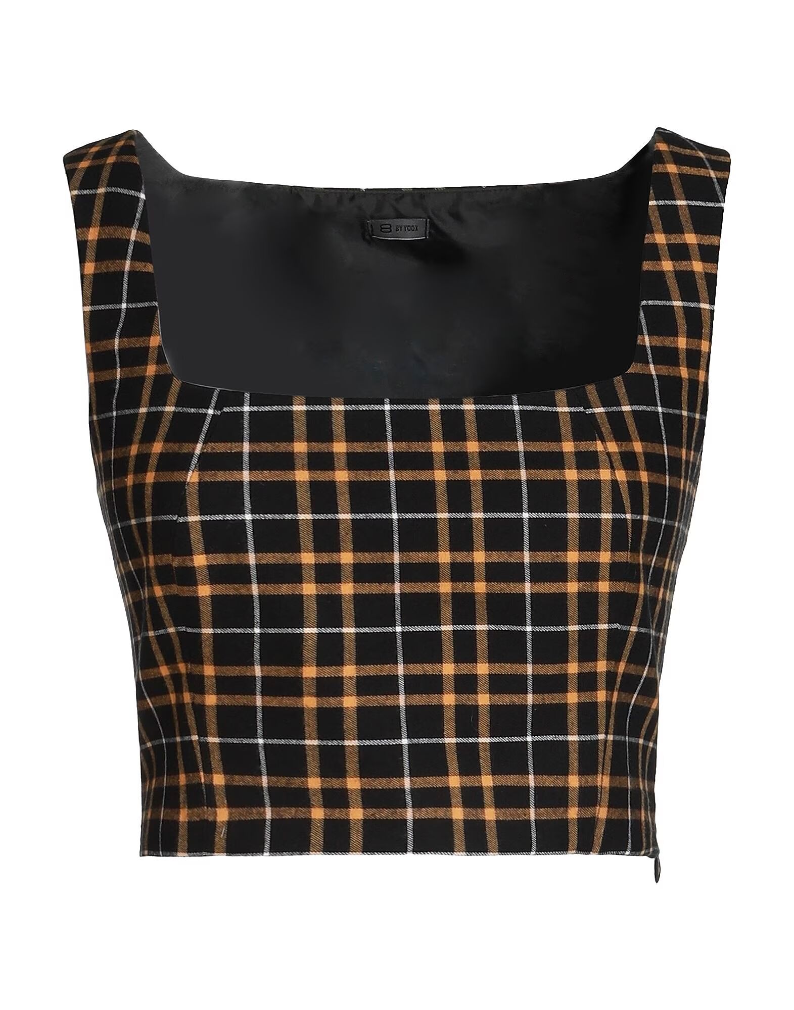 Кроп-топ Flannel Checked Top 8 By Yoox, черный
Кроп-топ Flannel Checked Top 8 By Yoox, черный