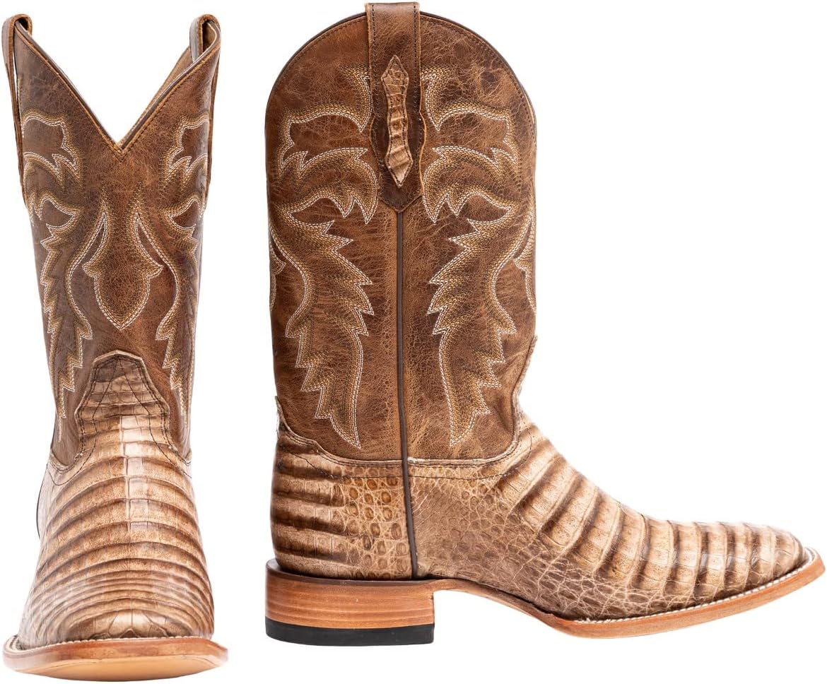 Мужские вестерн-сапоги Cody James с узором крокодиловой кожи, широким квадратным носком - Bb90, коричневый
Мужские вестерн-сапоги Cody James с узором крокодиловой кожи, широким квадратным носком - Bb90, коричневый