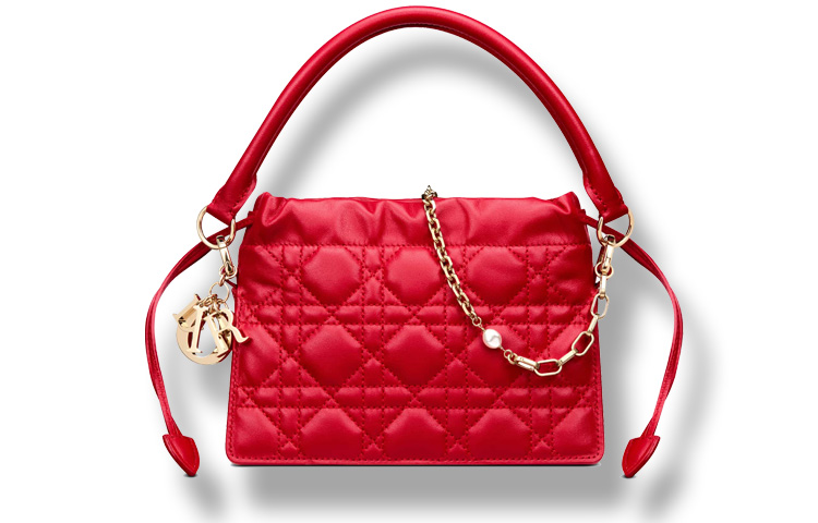 DIOR Женская мини-сумка через плечо из овчины красная
DIOR Женская мини-сумка через плечо из овчины красная