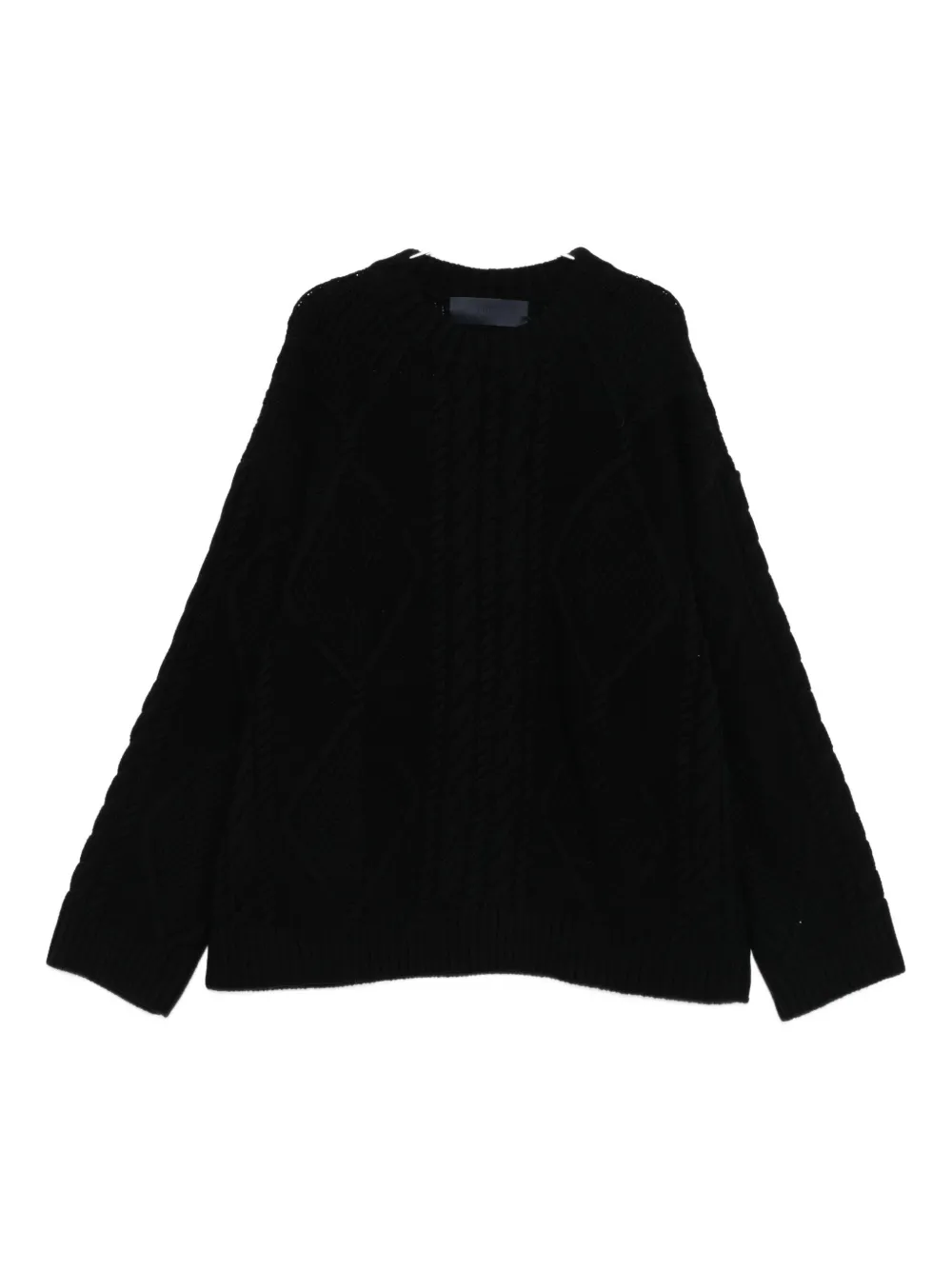 Свитер с матросскими узлами Juun.J, черный
Свитер с матросскими узлами Juun.J, черный