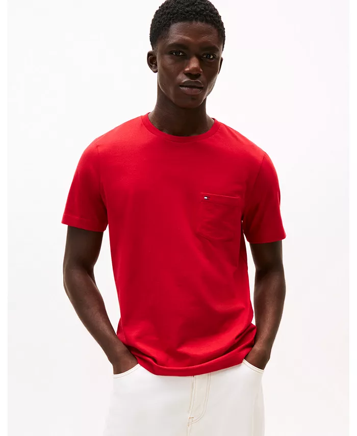 Мужская базовая футболка с карманом Tommy Hilfiger, красный
Мужская базовая футболка с карманом Tommy Hilfiger, красный