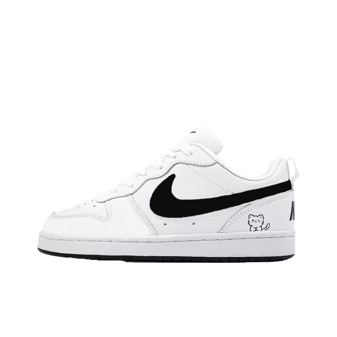 Nike Court Borough Morning Light Footprints Low top Kids' Skateboarding Shoes White Teenagers
Nike Court Borough Morning Light Footprints Low top Kids' Skateboarding Shoes White Teenagers