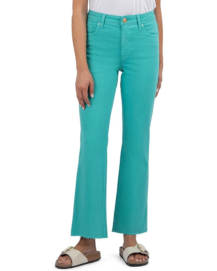 Джинсы KUT from the Kloth Kelsey High-Rise Fab AB Ankle Flare With Raw Hem, цвет Turquoise
Джинсы KUT from the Kloth Kelsey High-Rise Fab AB Ankle Flare With Raw Hem, цвет Turquoise