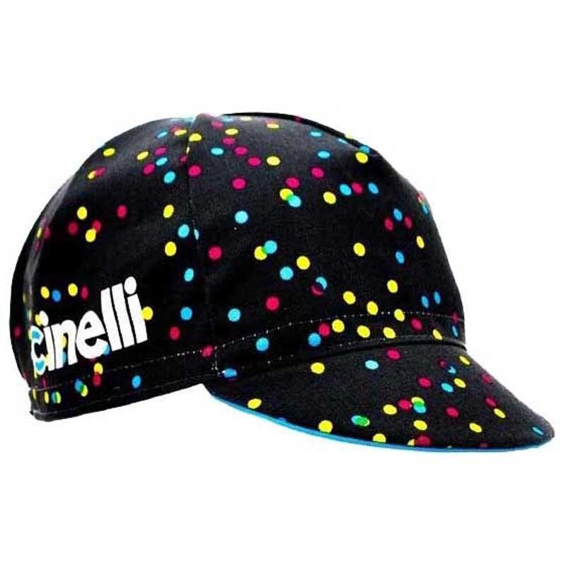 Бейсболка Cinelli Caleido Dots, черный
Бейсболка Cinelli Caleido Dots, черный