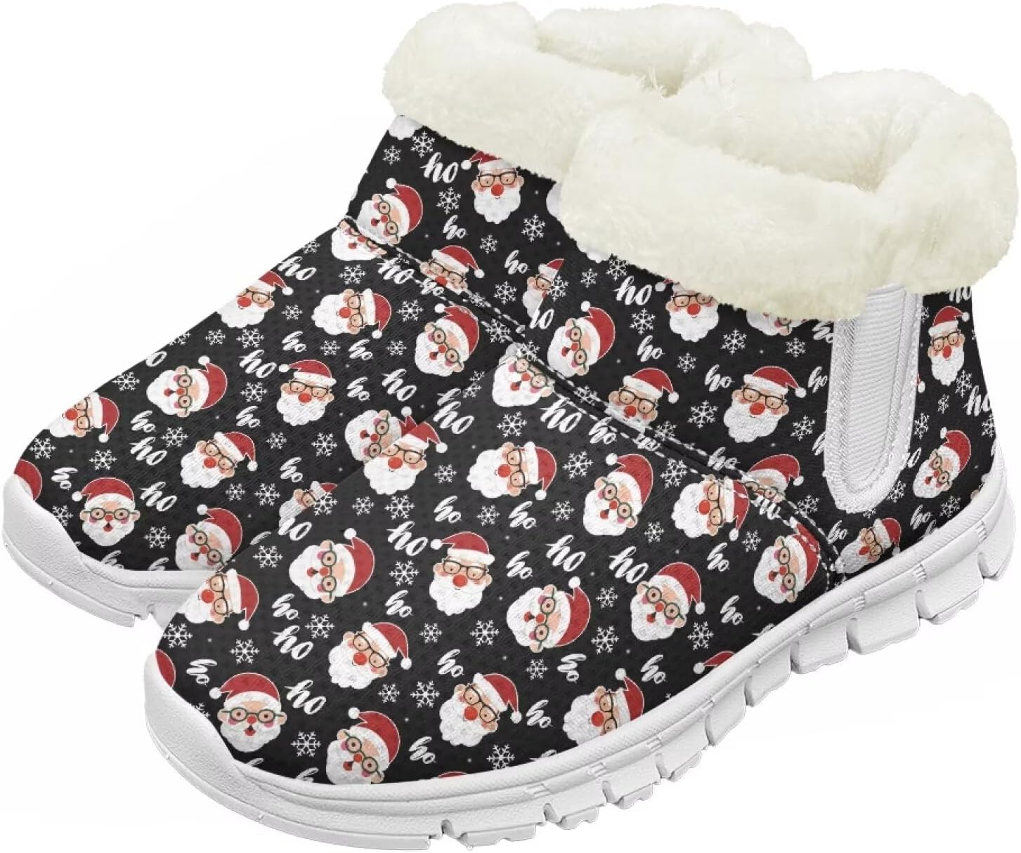 Детские зимние сапоги для девочек, водонепроницаемые, противоскользящие, для холодной погоды, с искусственным мехом, походные ботинки Goronwyfloyd, Black Santa Claus
Детские зимние сапоги для девочек, водонепроницаемые, противоскользящие, для холодной погоды, с искусственным мехом, походные ботинки Goronwyfloyd, Black Santa Claus