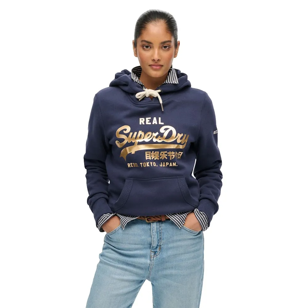 Худи Superdry Vintage Logo Metallic, синий
Худи Superdry Vintage Logo Metallic, синий