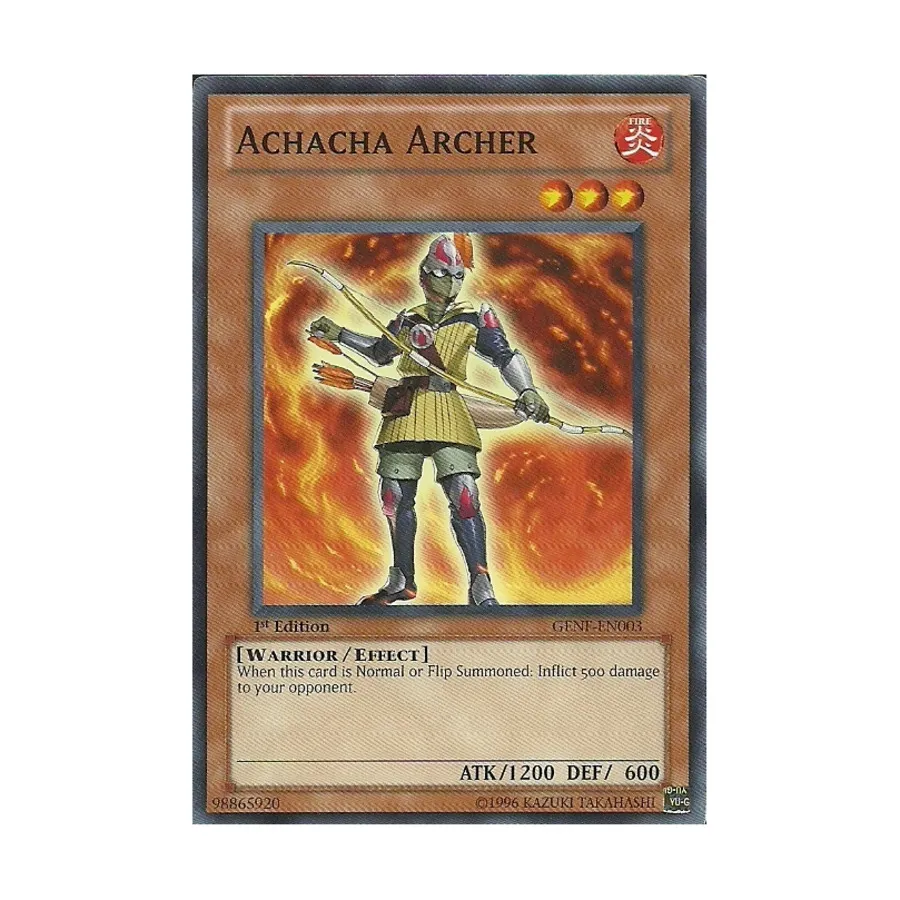 CCG Ачача-лучник (Обычный), Yu-Gi-Oh - Generation Force - Singles
CCG Ачача-лучник (Обычный), Yu-Gi-Oh - Generation Force - Singles