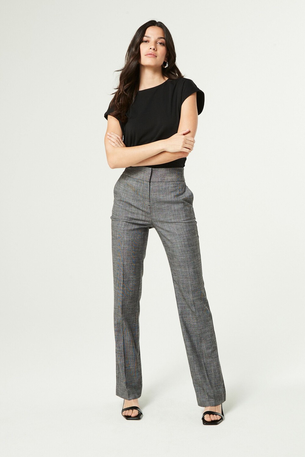 Брюки клеш Next, серый
Брюки клеш Next, серый