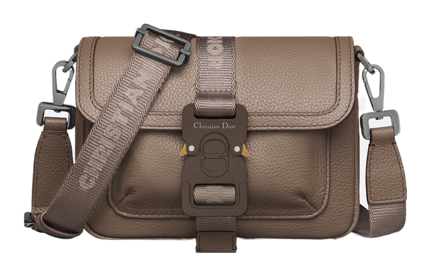 DIOR Миниатюрная кожаная сумка через плечо мужская хаки
DIOR Миниатюрная кожаная сумка через плечо мужская хаки