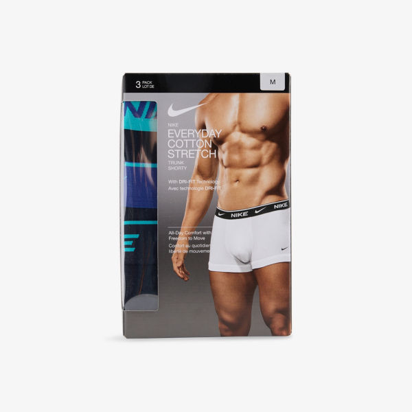 Трусы Nike с эффектом Dri-FIT хлопковые 3 шт, мультиколор
Трусы Nike с эффектом Dri-FIT хлопковые 3 шт, мультиколор