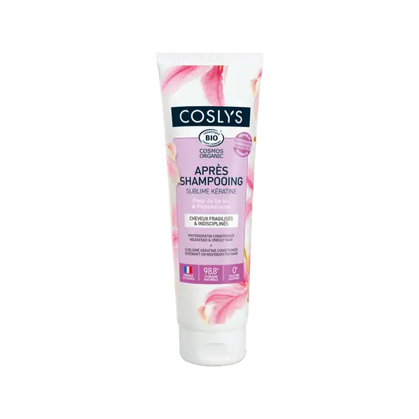 Восстанавливающий кондиционер для поврежденных волос с кератином, 250 мл Coslys
Восстанавливающий кондиционер для поврежденных волос с кератином, 250 мл Coslys