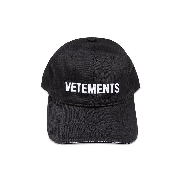 Бейсболка Vetements Iconic Logo Cap, черный
Бейсболка Vetements Iconic Logo Cap, черный