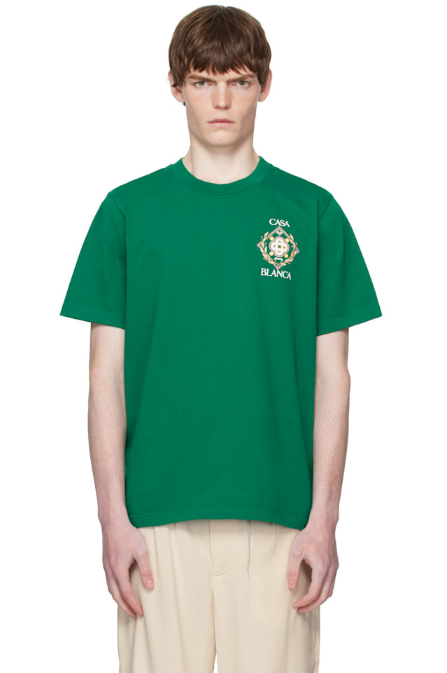 Чемпионшип даймонд футболка Casablanca, зеленый
Чемпионшип даймонд футболка Casablanca, зеленый