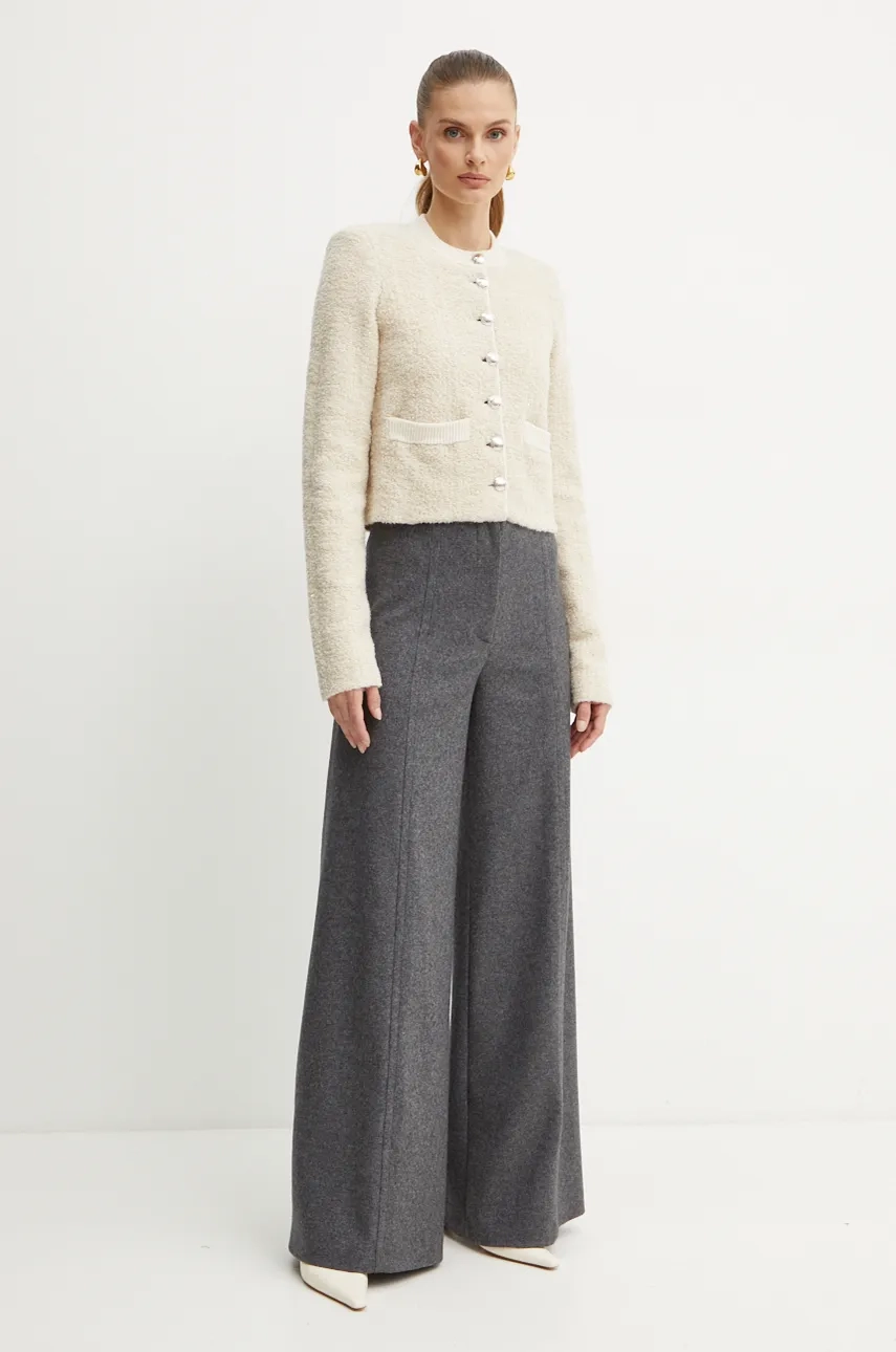 Шерстяная блейзер Patrizia Pepe, бежевый
Шерстяная блейзер Patrizia Pepe, бежевый