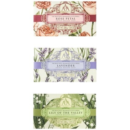 Набор мыла AAA by Somerset Floral, 7,05 жидких унций Naturally European Fragrance 
Набор мыла AAA by Somerset Floral, 7,05 жидких унций Naturally European Fragrance