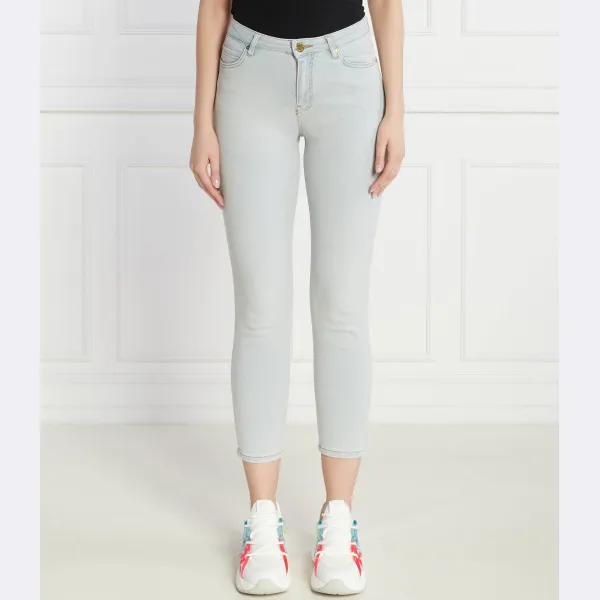 Джинсы скинни Sabrina джинсовая ткань Pinko, синий
Джинсы скинни Sabrina джинсовая ткань Pinko, синий