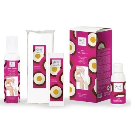 Воск для депиляции холодным спреем Roial Bubble Wax для нормальной кожи с маслом ши