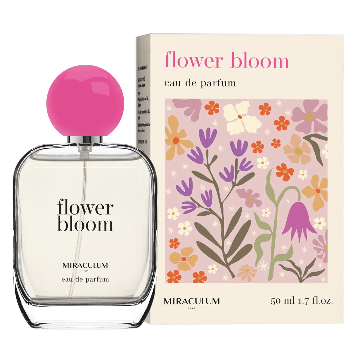 Женская парфюмированная вода Miraculum Flower Bloom, 50 мл
Женская парфюмированная вода Miraculum Flower Bloom, 50 мл