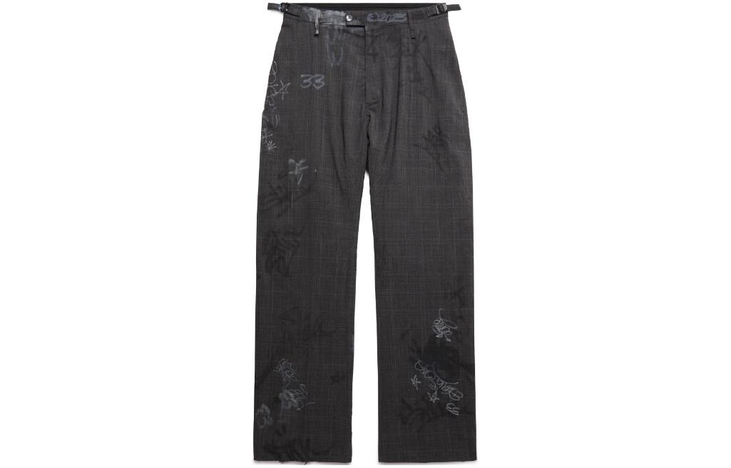 Брюки унисекс Graffiti Balenciaga, серый
Брюки унисекс Graffiti Balenciaga, серый