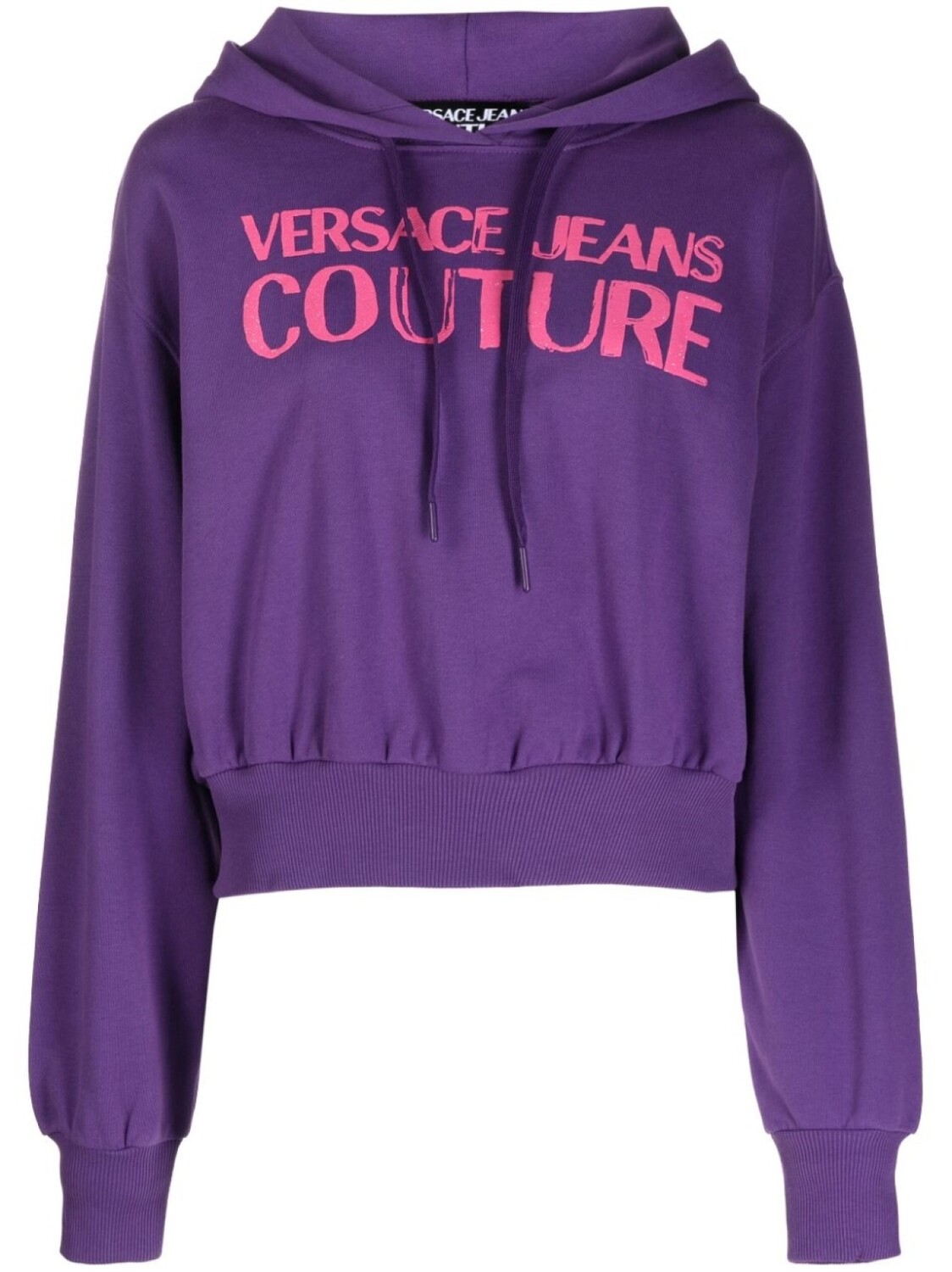 Versace Jeans Couture укороченное худи с логотипом, фиолетовый
Versace Jeans Couture укороченное худи с логотипом, фиолетовый