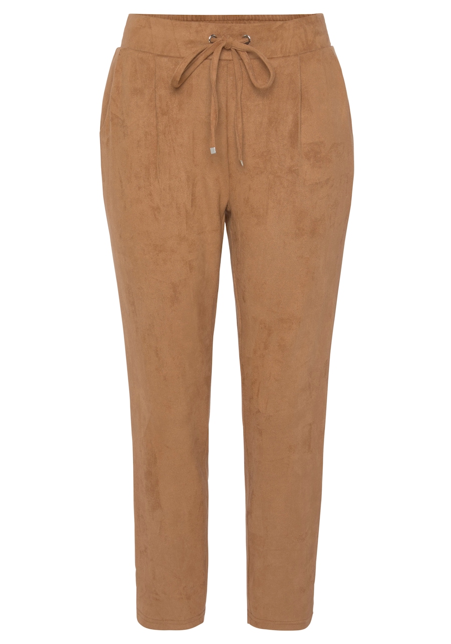 Обычные брюки LASCANA, коричневый
Обычные брюки LASCANA, коричневый